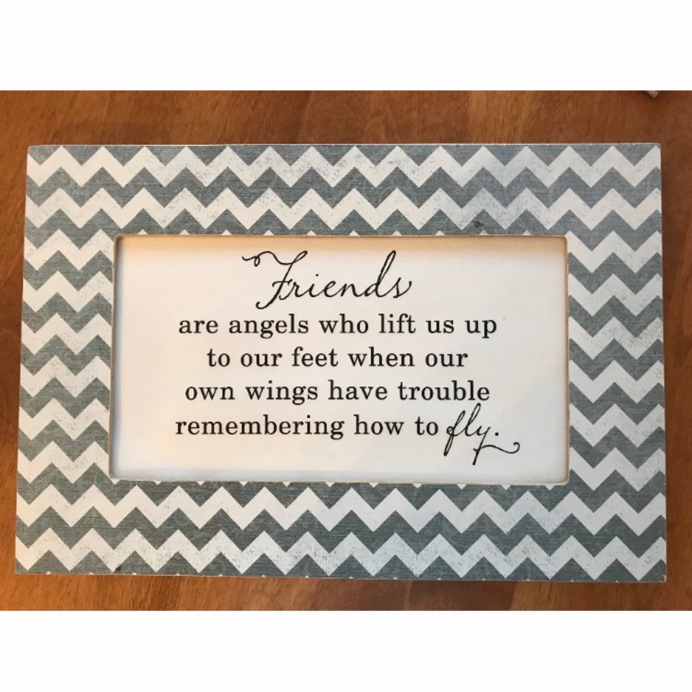 friends wall decor quote